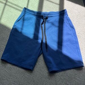 32 Degrees Blue Athletic Shorts with Drawstring Waistband
